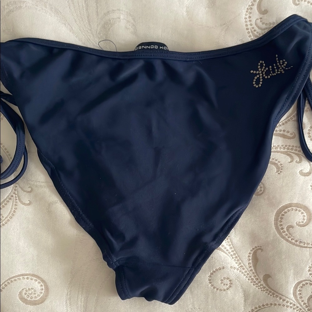 French Connection Blue Triangle Bikini Set - Picture 4 of 4